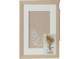 Moldura com Flor Seca ITEM (17 x 1 cm)