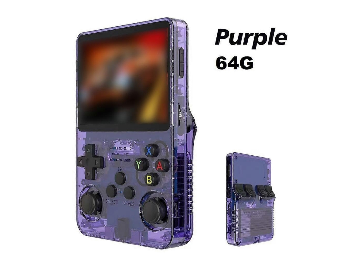Console De Videogame Portátil Retrô R36s Com Sistema Linux E Tela Ips De 3,5 Polegadas Ly Ebike