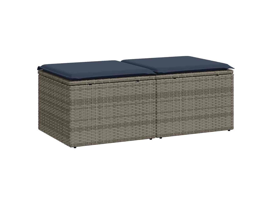 Garden Sofa Set, Garden Sofa Sets Vidaxl Cinzeto Rattan / Vime (n/a)