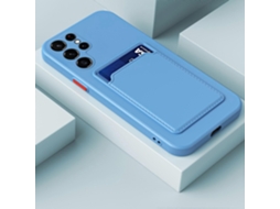 Capa Para Samsung Galaxy S23 Ultra 5g Em Tpu Com Toque Aveludado E Botões Em Cores Contrastantes.