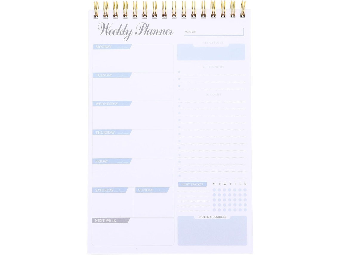Agenda Herdada Em Folhas Móveis Em Papel Branco, Design Simples Com Acabamento Personalizado