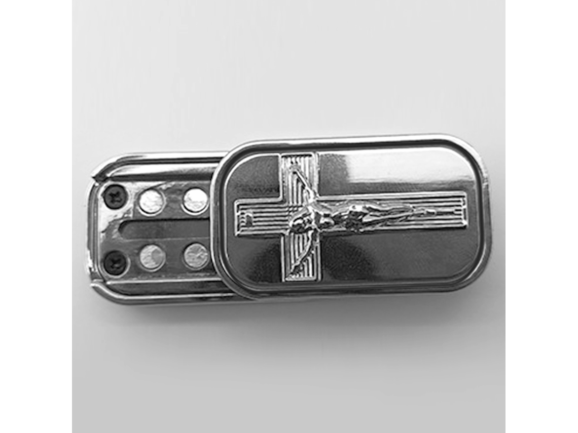 Primerox brinquedo Slider Cruzado de Metal Liga de Zinco Portátil para Descompressão Preto