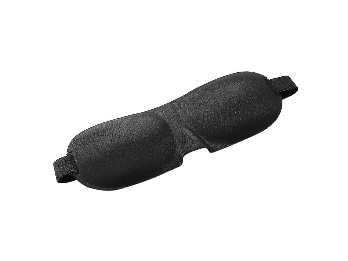 Máscara de Dormir para os Olhos, Preta, para Viagens, Auxiliar no Sono e Descanso de Boa Qualidade. TAISHENGDA