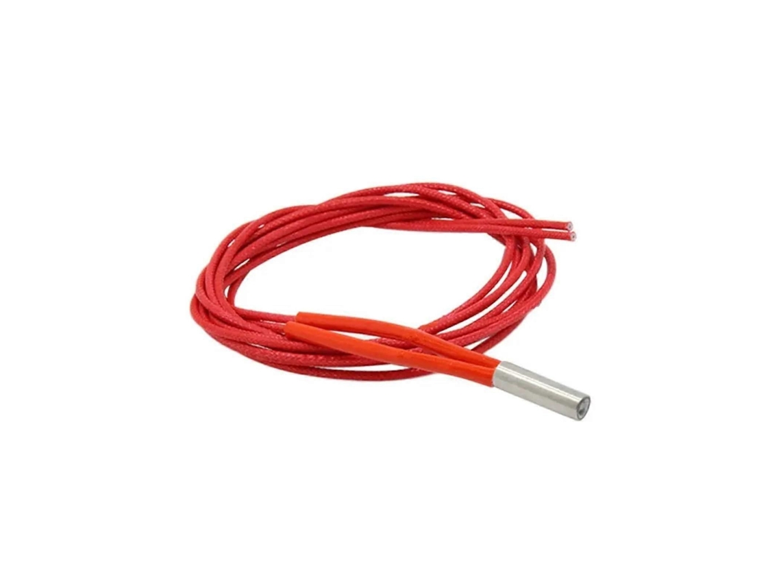 Kit com 10 Elementos de Aquecimento para Impressora 3d Flsun Qq S Pro, 24v 40w, Incluindo Cartucho, Haste Central, Fios e Peças de 6x20mm. GOKOCO