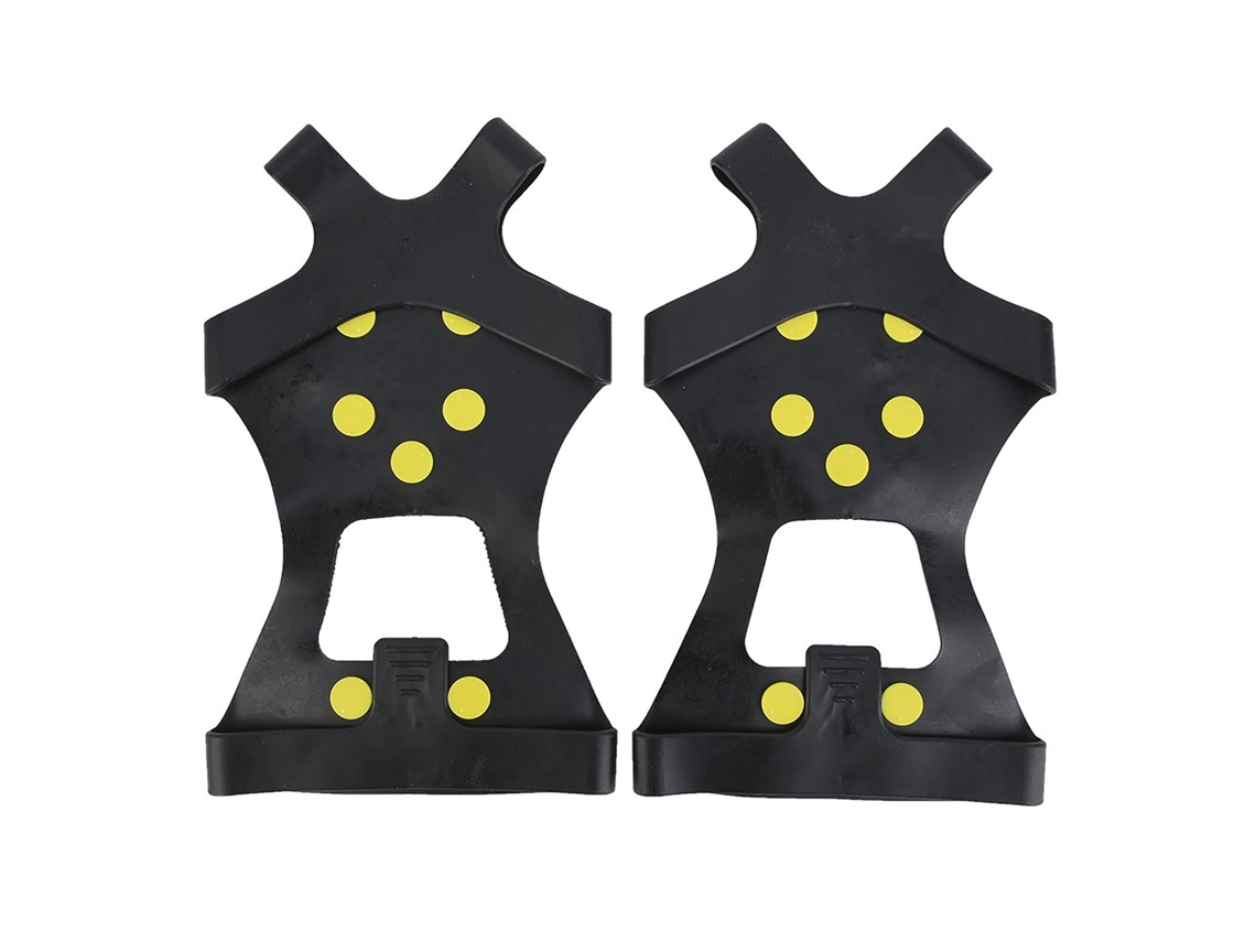 Grips Para Calçados Antiderrapantes Com 10 Pontes De Aço Para Gelo E Neve Outdoor Tamanho L