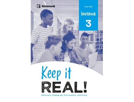 Livro Keep It Real! 3 Workbook Pack Da Editorial Richmond De Desconocido (espanhol)