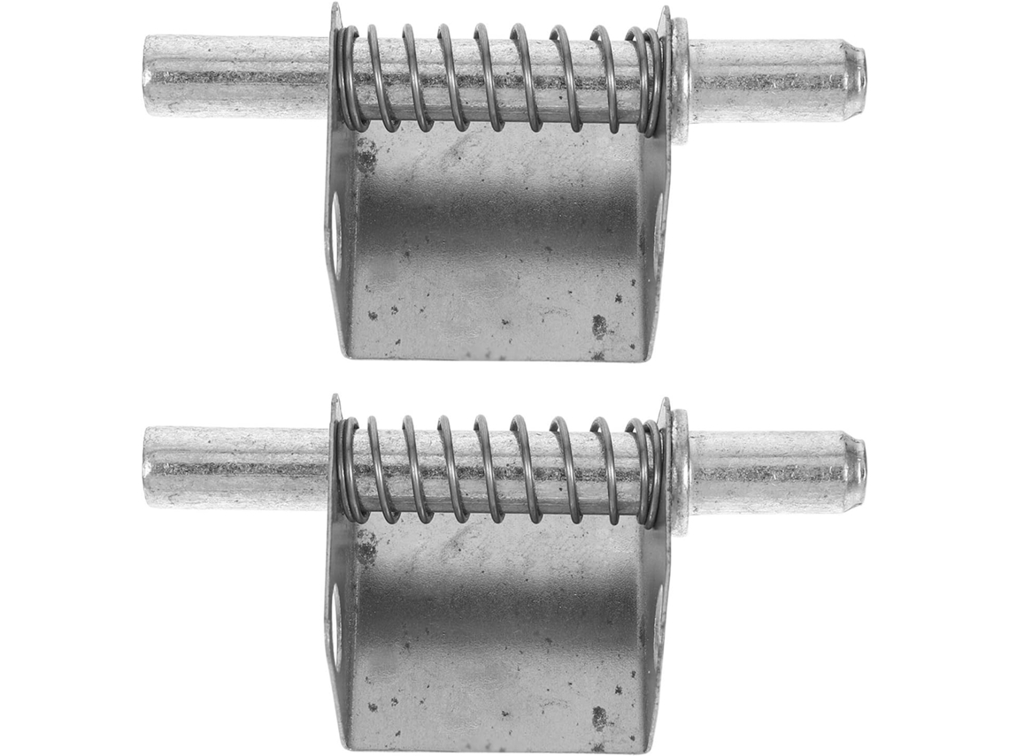 Conjunto De 2 Dobradiças Reposição Para Cofre, Em Ferro Prateado, Para Armários