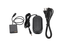 Adaptador De Ca E Kit De Bateria Falsa Dmw-dcc11 Para Câmera Gf3 Lx100 S6k