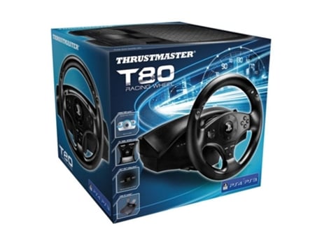 Volante T80 Racing Wheel PS4/ PS3/ PC (Preto) - 