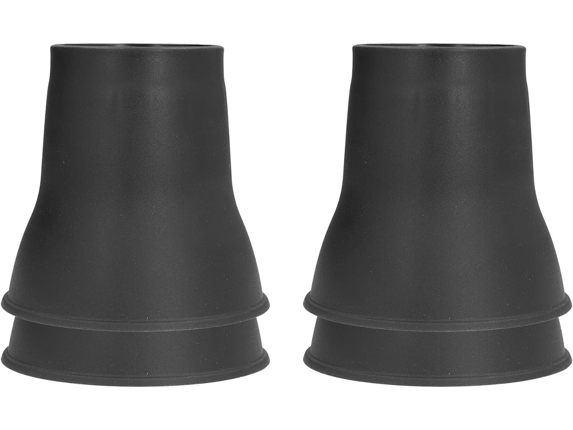 Conjunto De 10 Pés Ajustáveis Para Móveis, Base Em Plástico Preto, Para Ajuste De Altura Em Mesas E Cadeiras M10 X 30x
