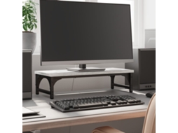 Vidaxl Suporte Monitor 55x23x14 Cm Derivados Madeira Cinzento Sonoma