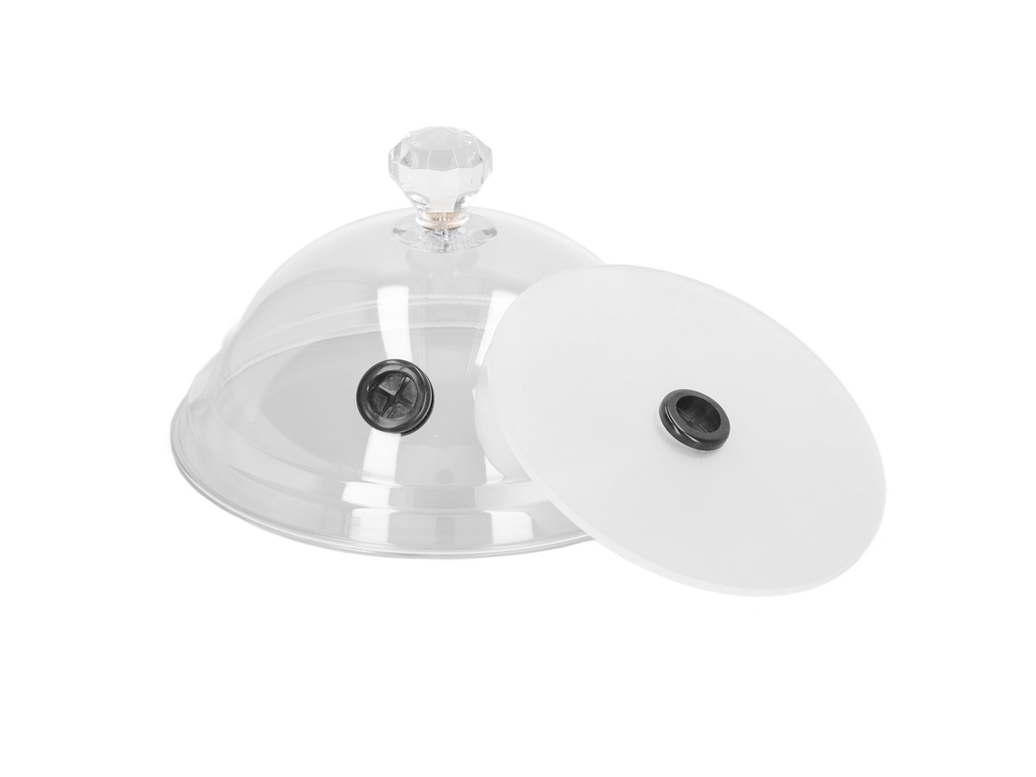 Tampa Acrílica Da Cúpula De Fumo, Ferramenta Transparente Cozinha Molecular Com Para A Sobremesa Do Cocktail