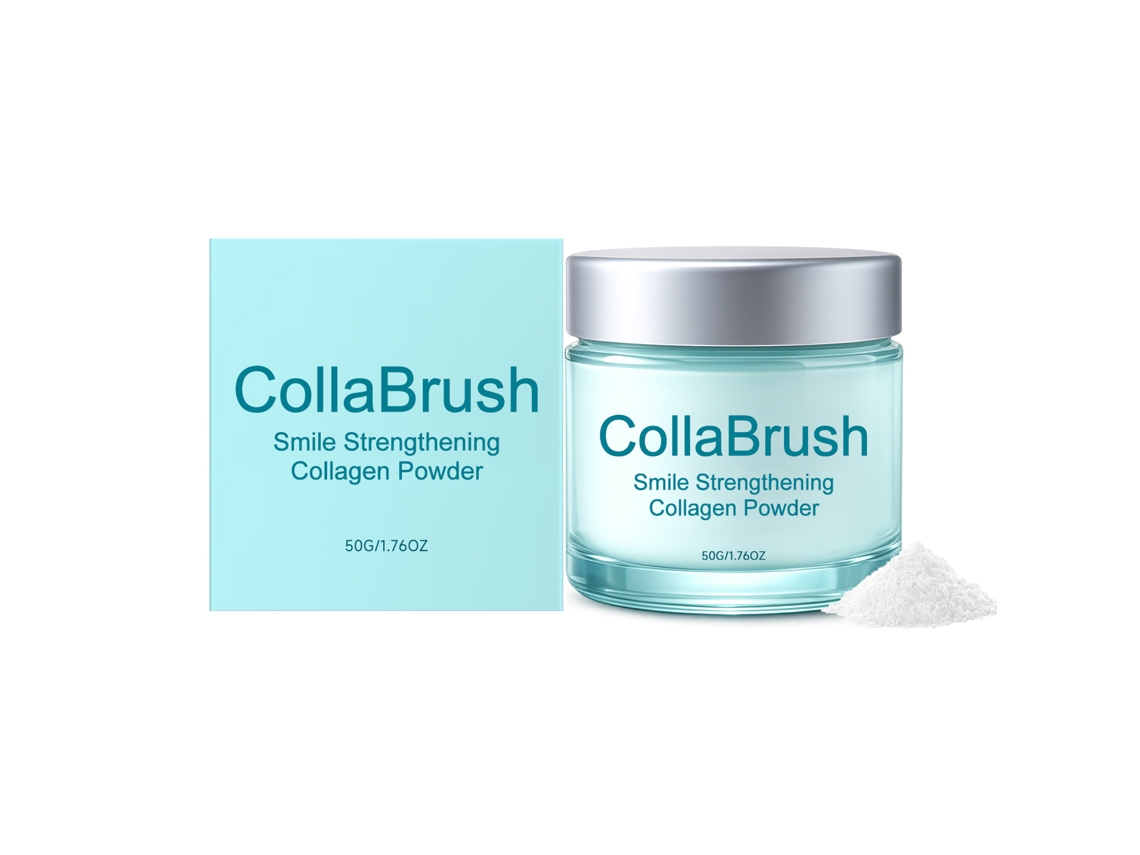 Pó de Dentes com Colágeno para Proteção e Branqueamento Dental LAXISCREED