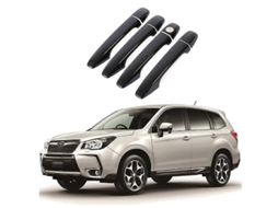 Casca Alavanca Porta Subaru Forester Sj 13 18 Padrão Fibra Carbono
