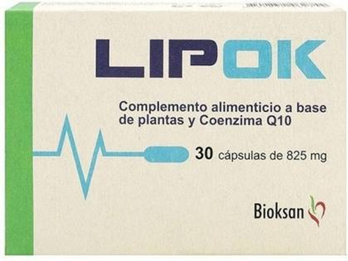 Suplemento Alimentar BIOKSAN PHARMA Lipok (30 cápsulas)