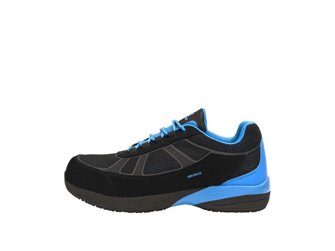 Sapatos de Segurança ORIOCX Alesón S1 P ( ESD Azul -Microfibra -42)