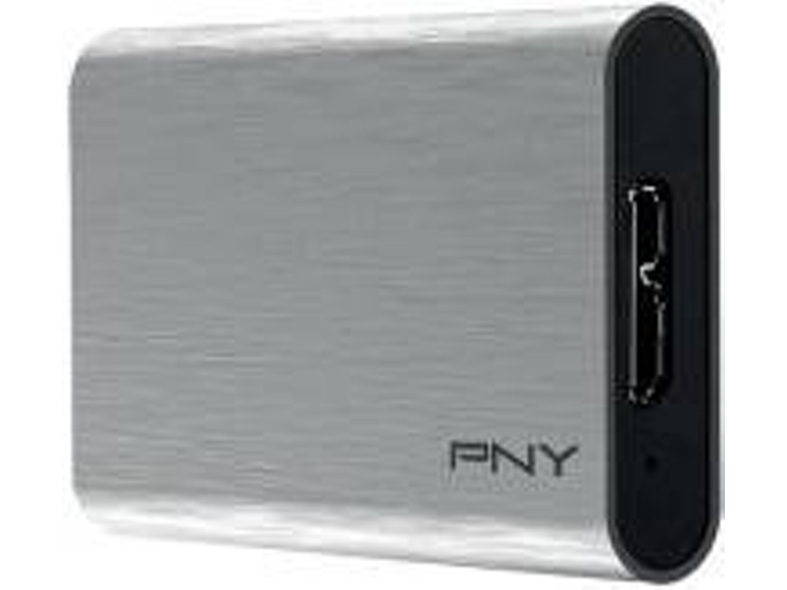 Disco SSD Externo PNY Elite (960 GB - USB 3.1 - 420 MB/s)