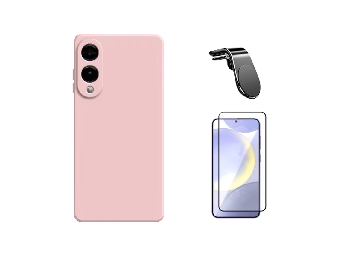 Capa Para Samsung Galaxy S25 Edge Phonecare Rosa