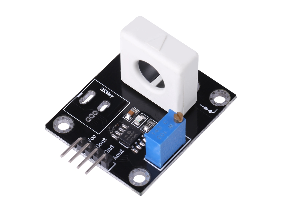 Módulo sensor de corrente Hall WCS1800 35A com proteção contra curto-circuito e sobrecorrente