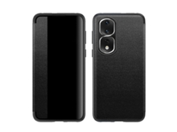 Capa Para Celular For Honor 80 Pro Em Couro Com Estrutura Em Tpu, Resistente A Impactos.