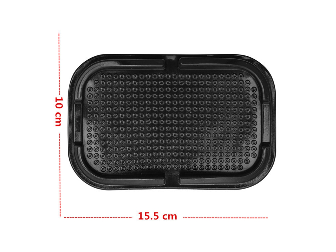 SUPORTE de Celular para Carro YURU de silicone antiderrapante para painel, GPS, óculos, batom e caneta