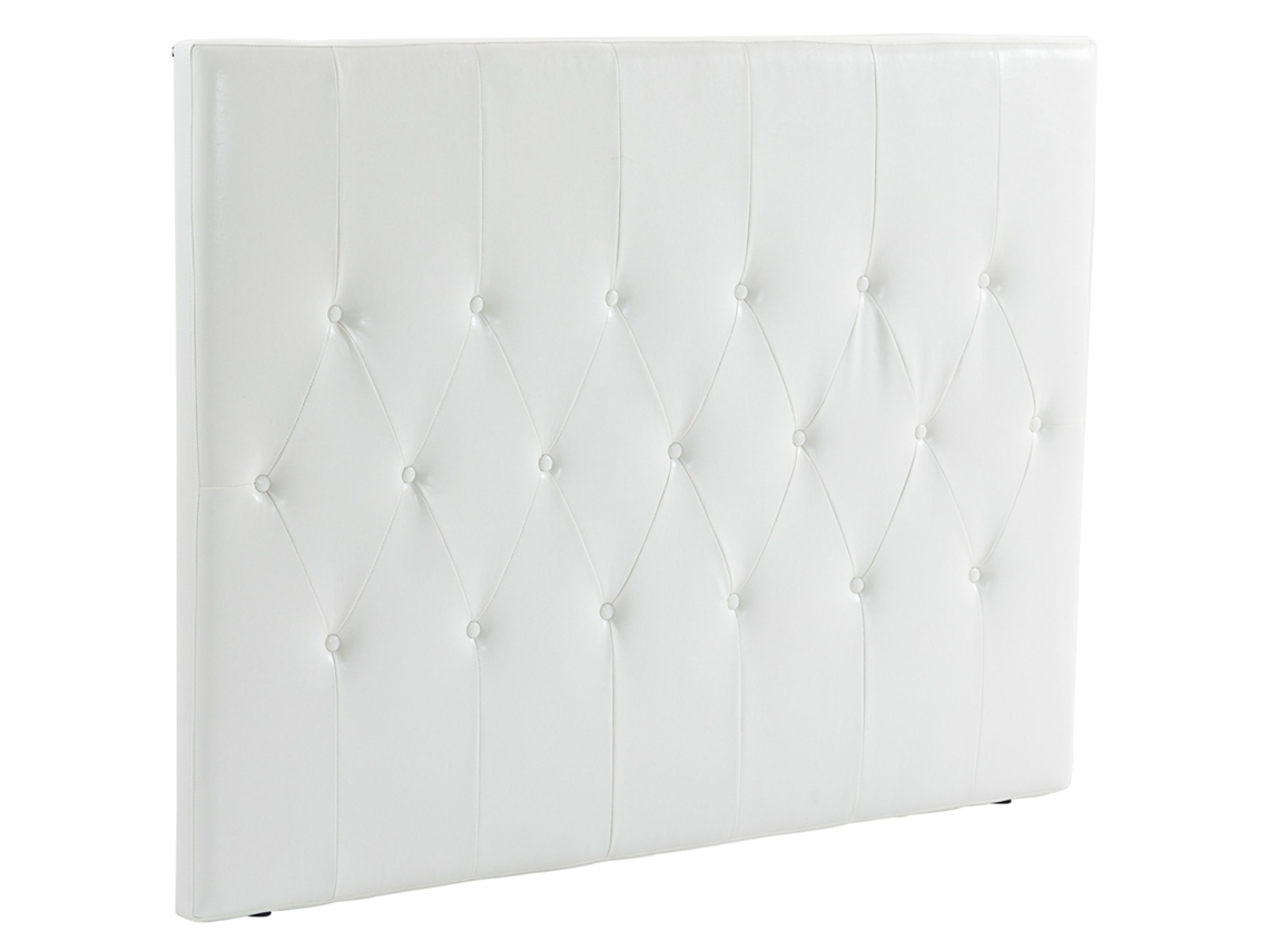 Cabeceira De Cama 160cm Cabeceira De Cama Estofada Em Linho E Acolchoada 2 Formas De Uso 160x7x120cm Branco
