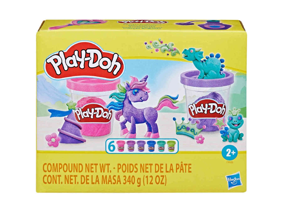 Coleção Brilhante PLAY-DOH (Idade Mínima Recomendada: 2 Anos)