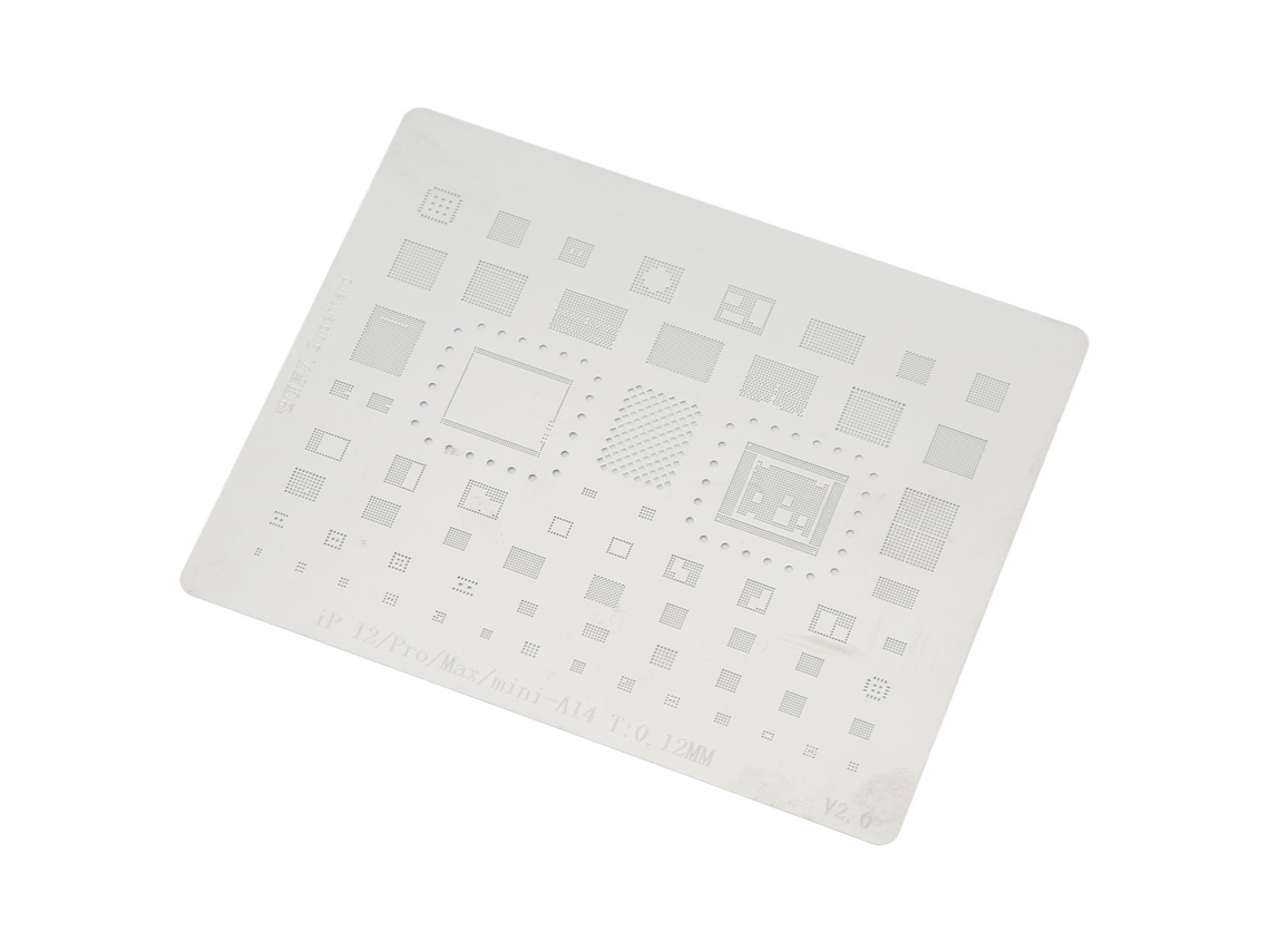 Laxiscreed Estêncil Para Colocação De Bolas Bga Em Cpus A14 Com Alinhamento Preciso