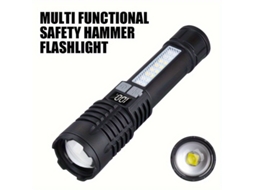 Lanterna Portátil de Acampamento para Exterior com Alta Luminosidade, Carregador Recarregável e Visor Digital Zoom STELASPLEN