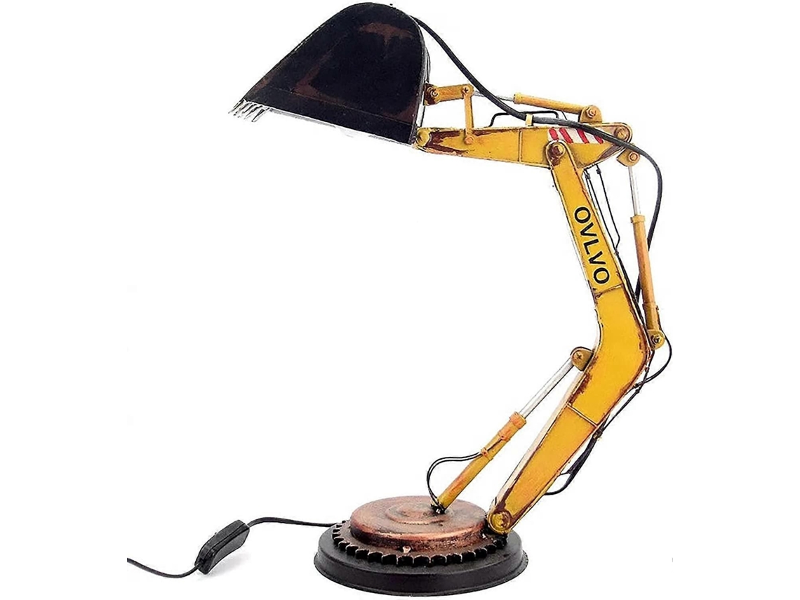 Luminária De Mesa Digger Com Design Exclusivo Em Led