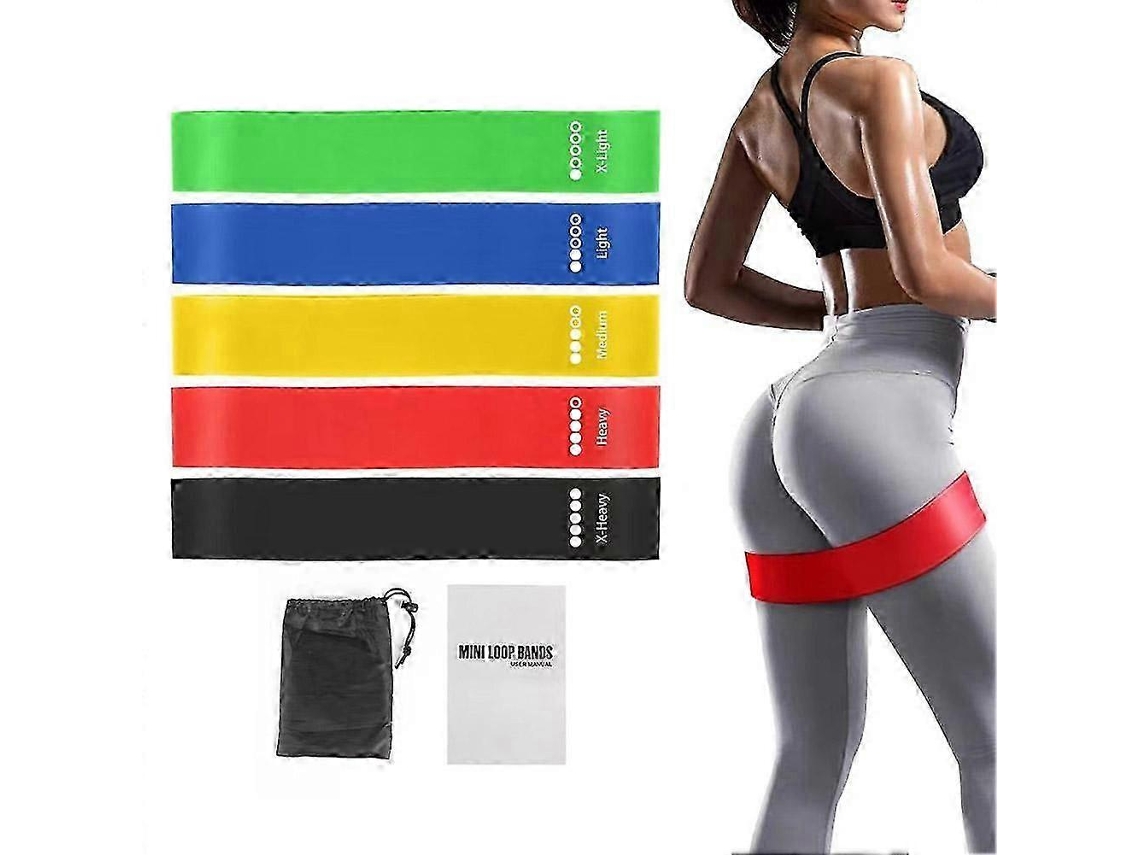 Conjunto De Faixas Elásticas Para Exercícios Ioga E Treinamento Força.-aquaforge
