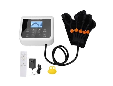 Luvas De Ortótese Robótica Para Reabilitação Inteligente Da Função Da Mão Treinamento Dos Dedos Lado Direito Plug Eua 110 240v Laopipfu