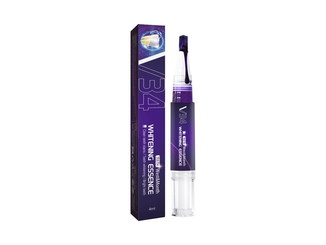 Caneta Clareamento Dental V34 Roxa