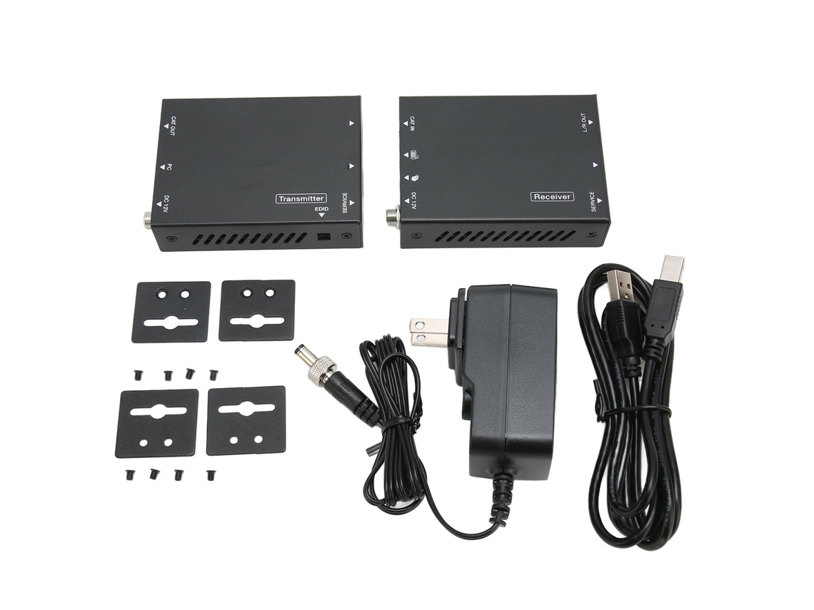 Extensor Hdmi LAXISCREED 4k 60hz 70m Poc Bi direcional