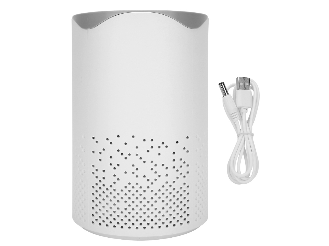 Purificador de Ar Portátil S/MARCA, Íons Negativos, USB, Remoção de Formaldeído