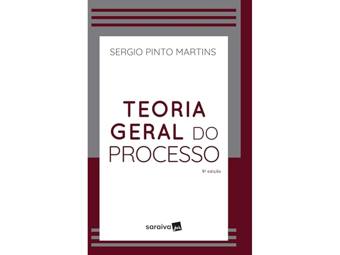 Livro Teoria Geral Do Processo de Sergio Martins (Português)
