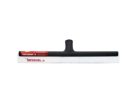 Rodo De Chão 45cm Cinza/branco Hevacel