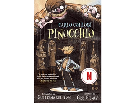 Livro Pinocchio de Carlo Collodi (Inglês)