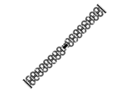 Pulseira De Relógio Em Liga Metálica, Compatível Com Garmin Vivoactive 3 / Vivoactive 3 Music, Com Strass, Decoração Em Formato De Cabaça Vledary