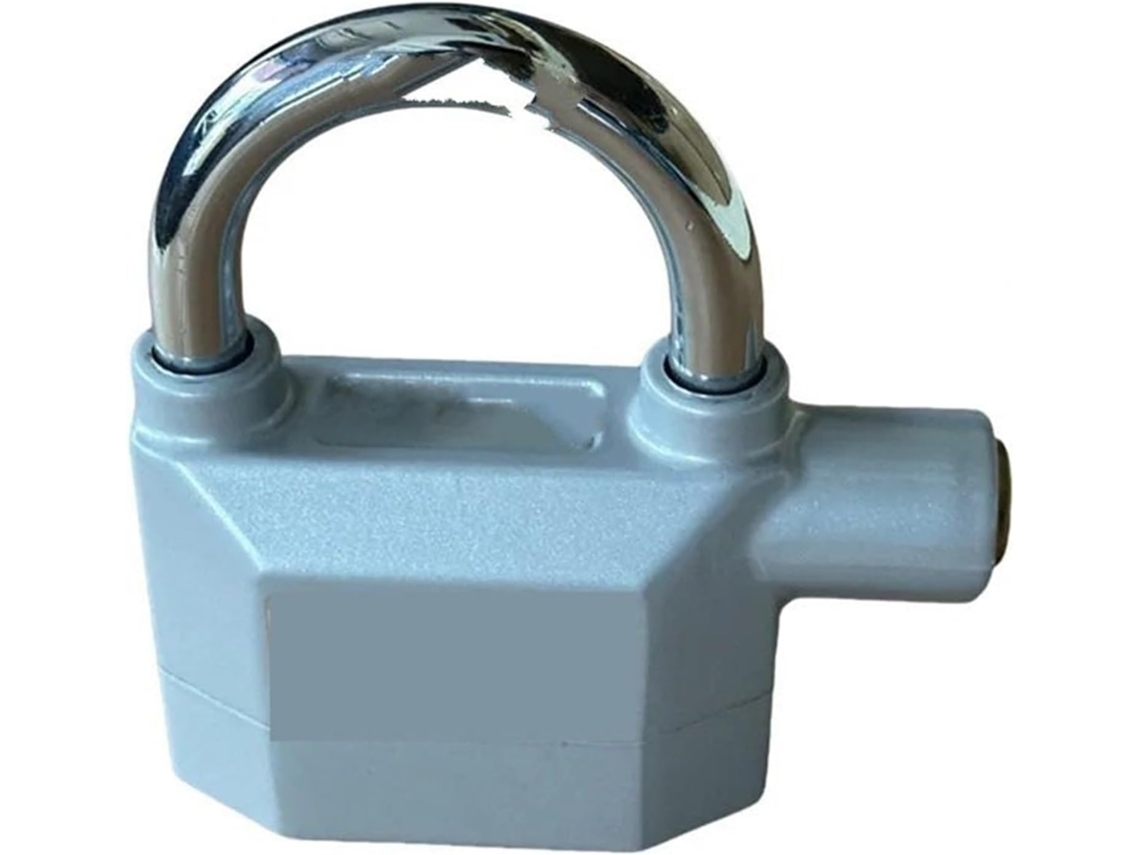 Cadeado Universal Antifurto para Guidão de Motocicleta com Alarme Sonoro Sirene Trava Antifurto: Este Possui