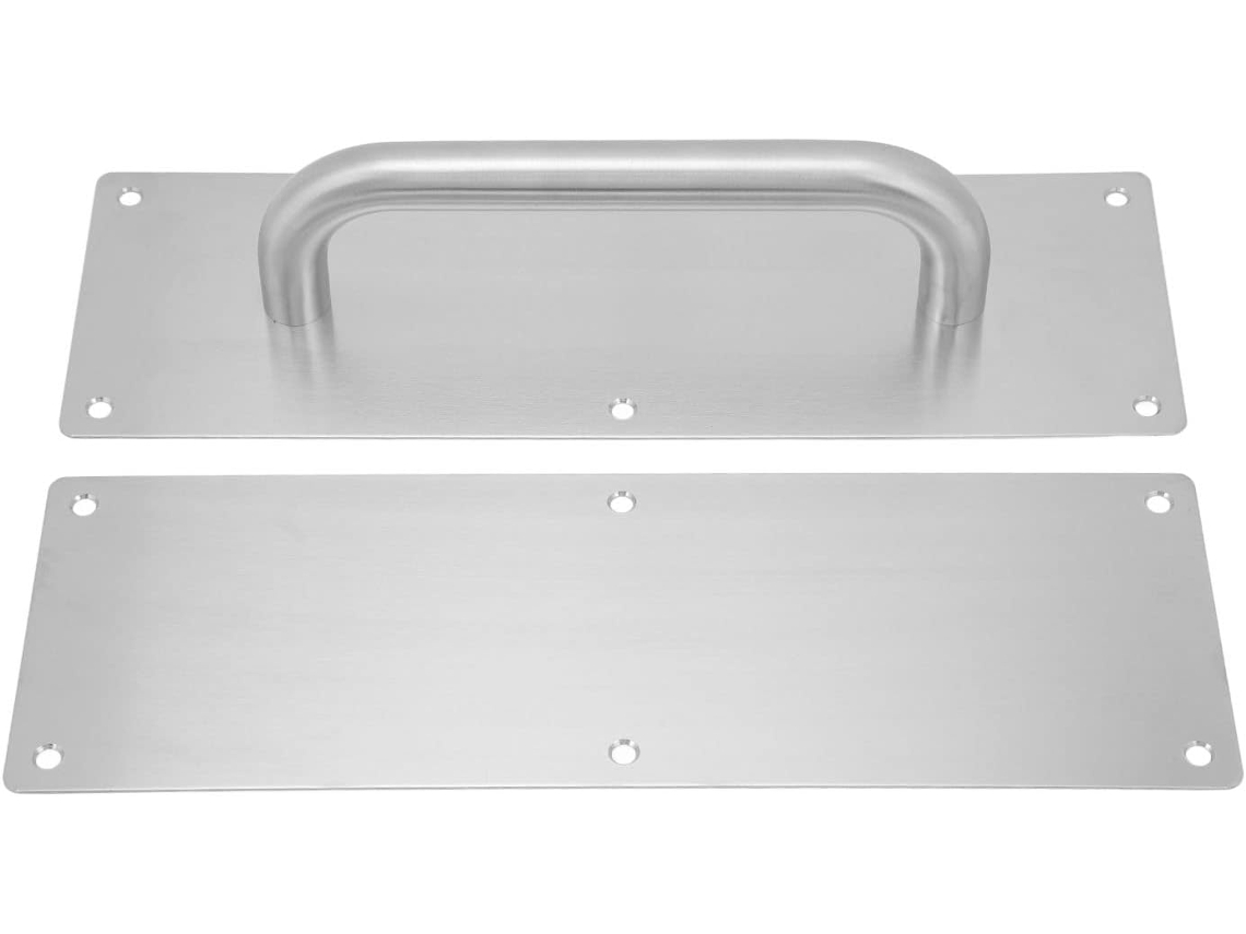 Placa Oval Ftvogue Em Aço Inoxidável Branco À Prova De Fogo Para Escritórios, Hotéis E Restaurantes Inclui Parafusos De