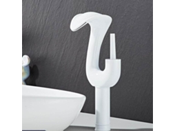 Torneiras Modernas Douradas Com Efeito Cascata Para Lavatório De Banheiro