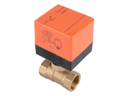 Válvula De Esfera Elétrica Em Latão Dn20 Laxiscreed Com Controlo De Três Fios E Duas Posições