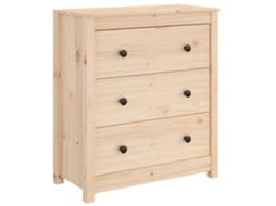 Sideboard, Sideboards Vidaxl Marrom Madeira De Pinho (n/a)