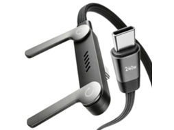 Cabo Usb-c Para Usb-c, De Carregamento Rápido 240 W Com Suporte
