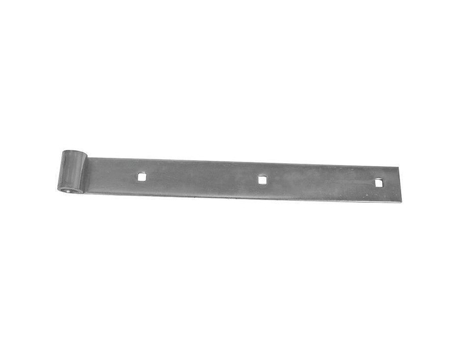 Dobradiça De Extremidade Quadrada 16 40x5 L1200mm Zincado Branco Afbat