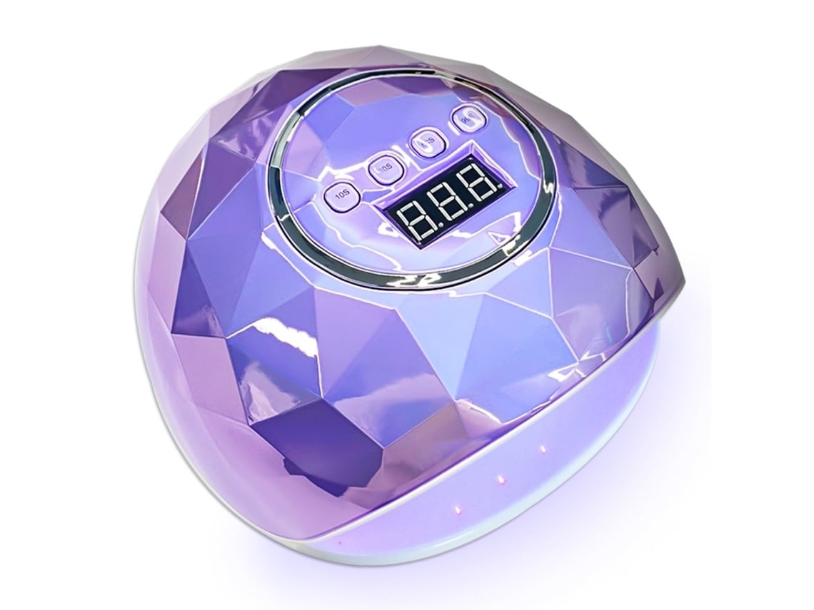 Secador de Unhas Led Roxo 86w, Lâmpada Ativada por Sensor Inteligente, Secagem Silenciosa STELASPLEN