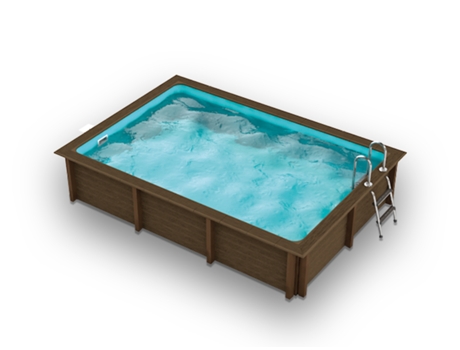 Piscina Retangular NATURALIS 01 R15 2,90 x 4,31 m altura 1,40m