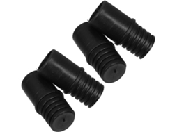 Conector Rosqueado De 22mm, Pacote Com 4-unidades Para Cabos De Esfregão, Adaptador Multiuso De Plástico Preto