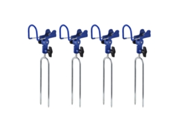 Suporte para Vara de Pesca Ajustável 360° 4pcs